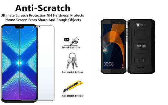 Захисне скло NeoGlass для Sigma mobile X-treme PQ36 – надпрозоре та стійке Київ