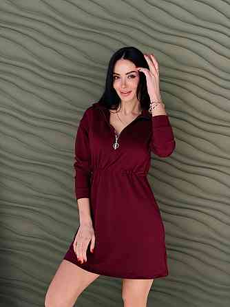 Трикотажна сукня оверсайз на кулісці "Answer" | Норма і батал Київ