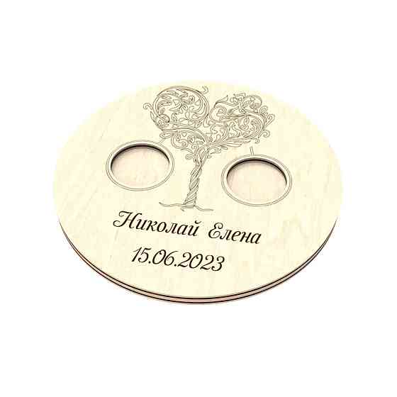 Шкатулка для колец 120х120 мм Киев