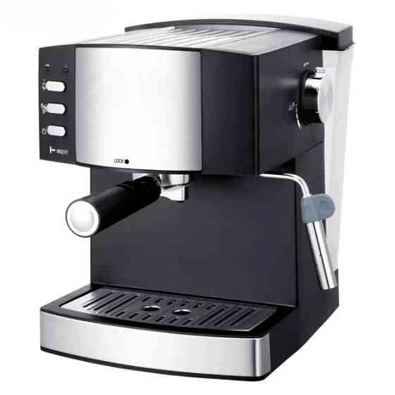 Кавомашина рожкова еспресо Rainberg RB-2273 2200Вт з капучинатором 1.6л, напівавтоматична кавоварка FG-64 Івано-Франківськ