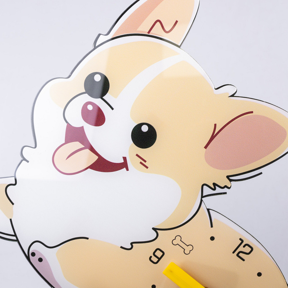 Yiwu Годинник настінний фігурний із твариною, декоративний HP-3Y-6-325 Коломия - фото 5