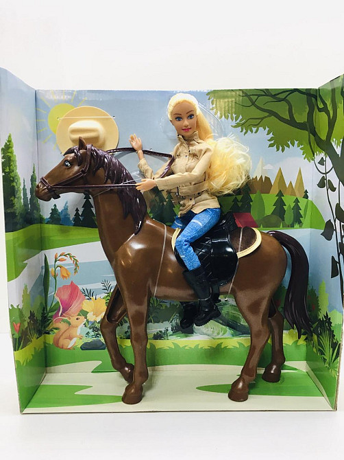 Лялька Defa Вершниця з конем 29 см Вид 2 (8466) Чернигов - изображение 1