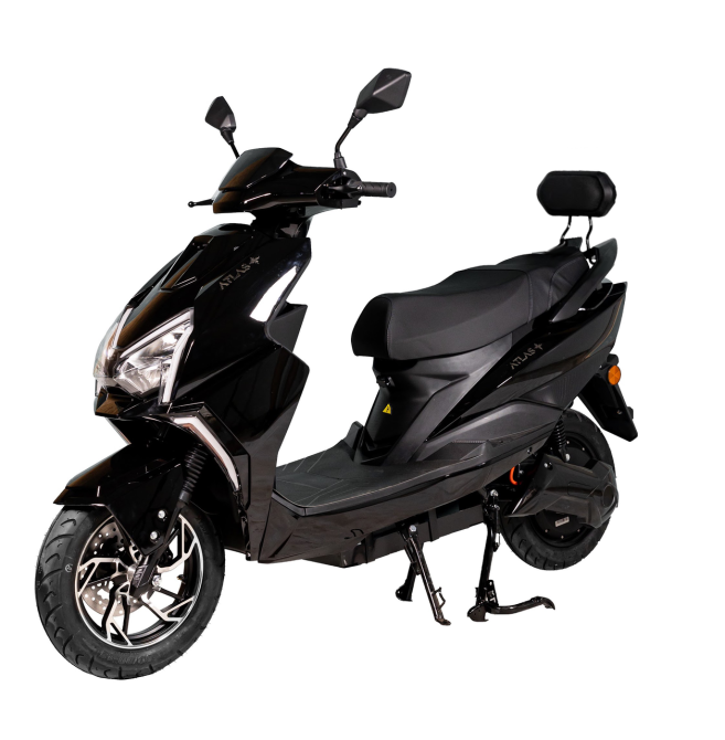 Електроскутер Atlas Speedy 2000W Black Київ - фото 1