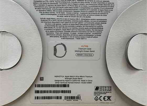 Apple Watch Ultra 49mm.Titanium Midnight Ocean Band. Київ