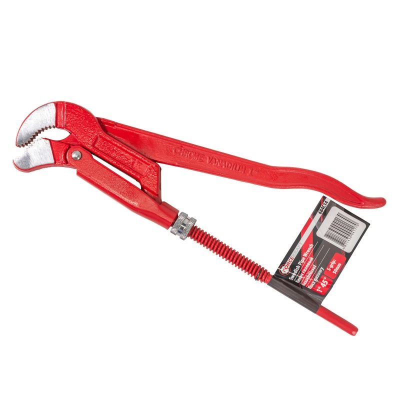 Ключ газовий 1" 45° (захоплення S-подібне: 50мм) Forcekraft FK-684C14 Одеса - фото 1