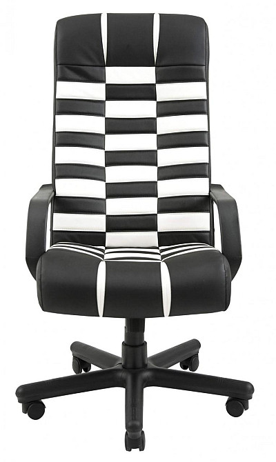 Офісне Крісло Керівника Richman Atlant Fly 2300-2230 Пластік М3 MultiBlock Чорно-білий Київ - фото 2