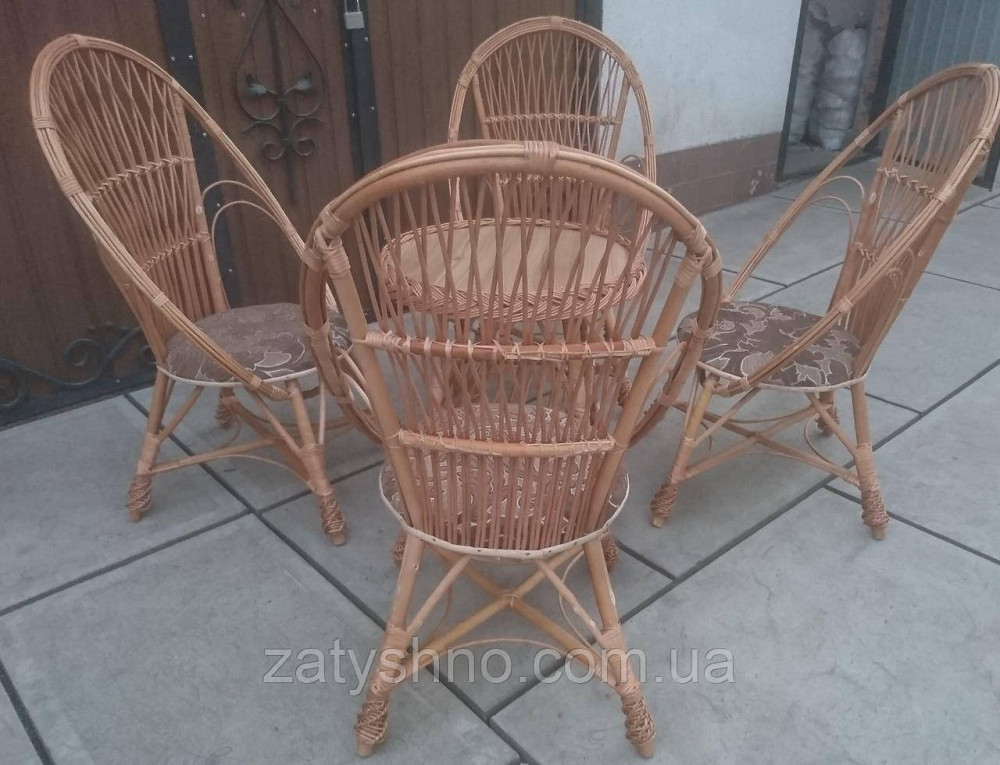 Садовая мебель с плетеными креслами Киев - изображение 2