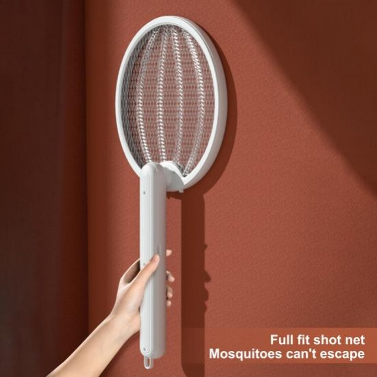 Электрическая мухобойка-ловушка 3 в 1 с УФ-лампой White Винница - изображение 2