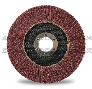 Пелюстковий диск CP-123 125×22,23 G60 для шліфування металу, дерева, 80 м/с, 10 шт Одеса - фото 3