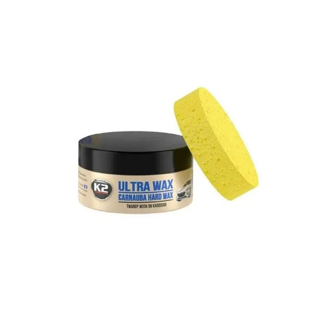 Паста для полірування з воском та губкою K2 ULTRA WAX Ковель - фото 1