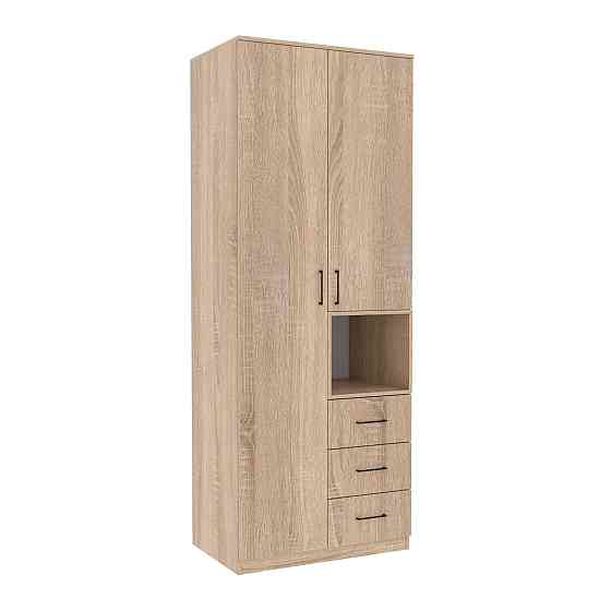 Шафа для одягу Tetris Т-1, Дуб Сонома, 800/520/2100 Львів