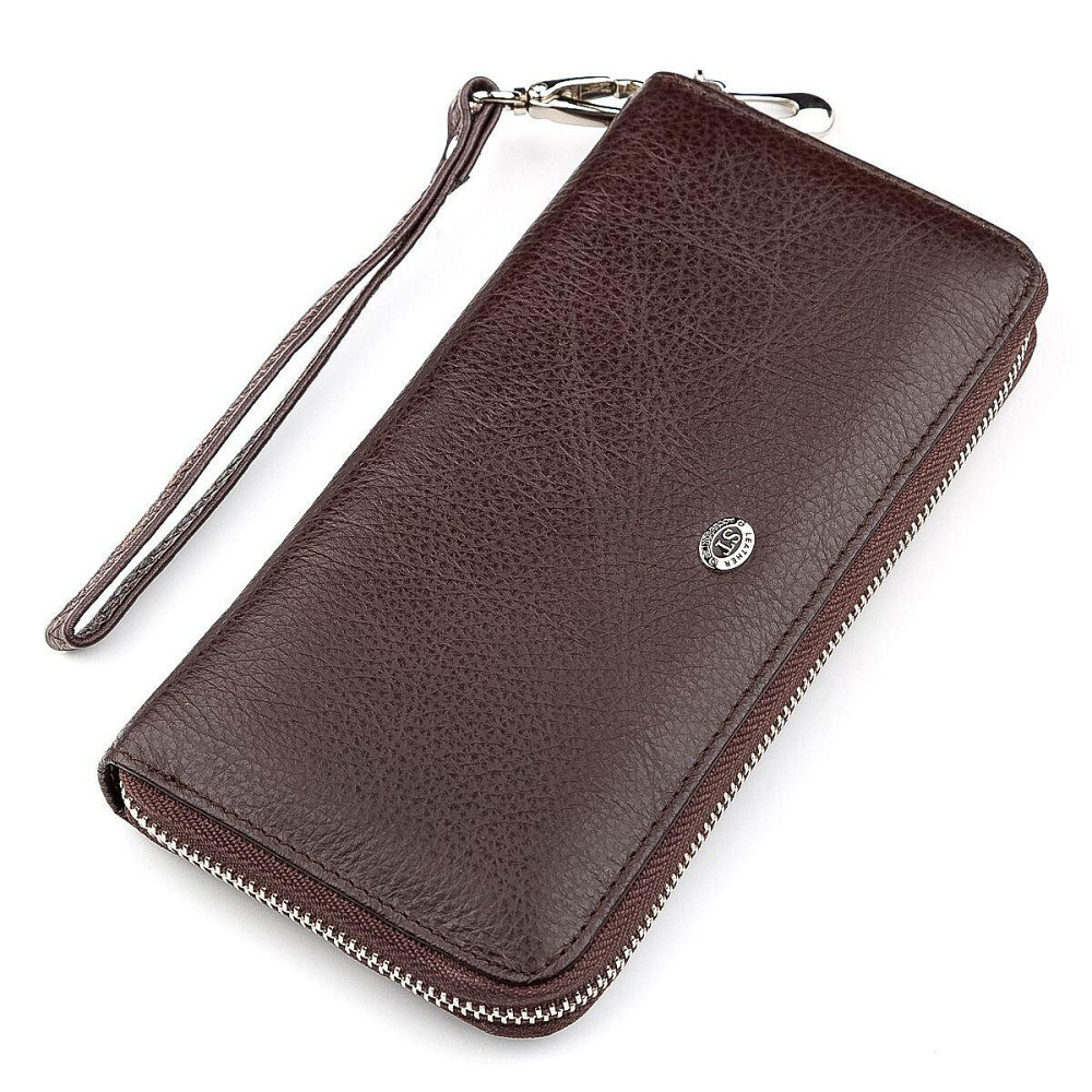 Кошелек женский ST Leather 18418 (ST45-2) кожа Коричневый Киев - изображение 1