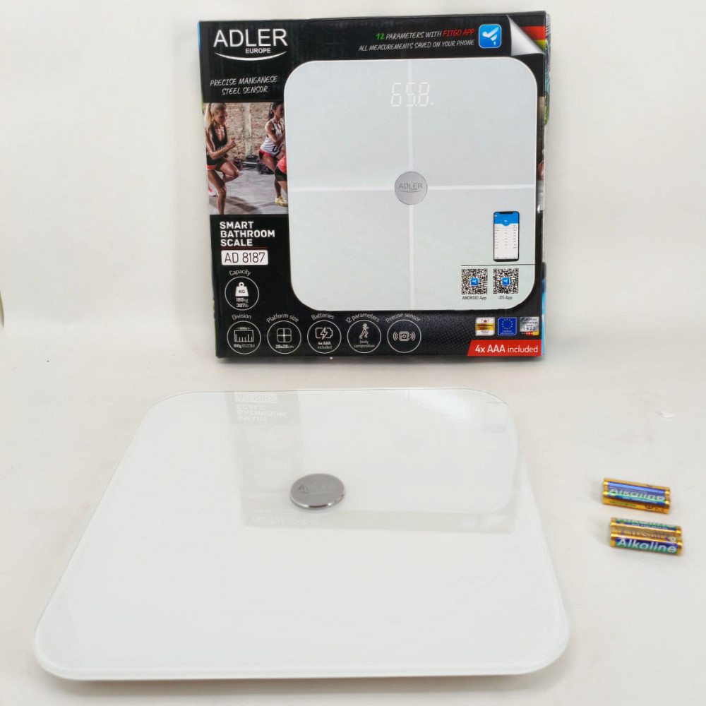 Умные весы с измерением имт, Весы электронные умные Напольные фитнес с анализом тела CS-91 Львов - изображение 3