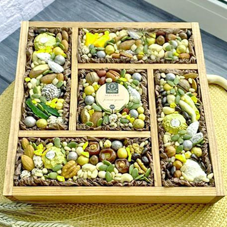 Менажница деревянная 