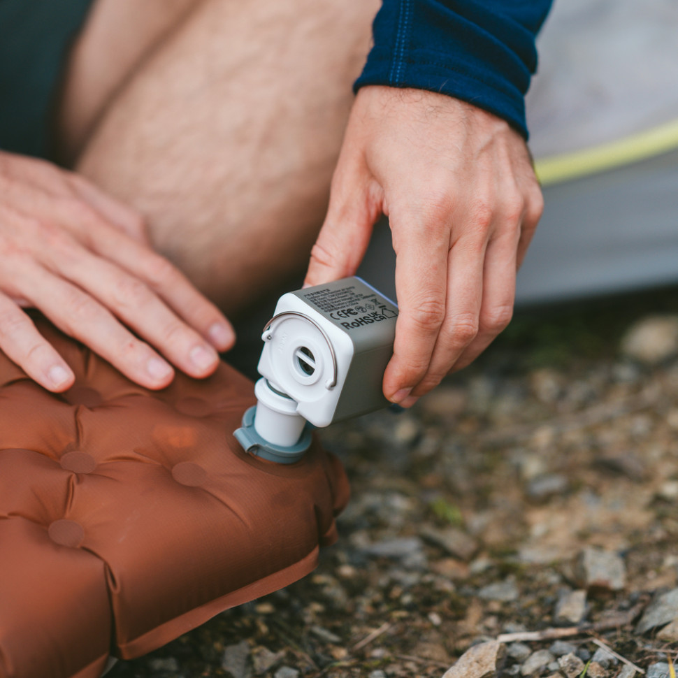 Багатофункціональний повітряний насос-ліхтар Naturehike CNK2550ZM012, зелений Киев - изображение 6