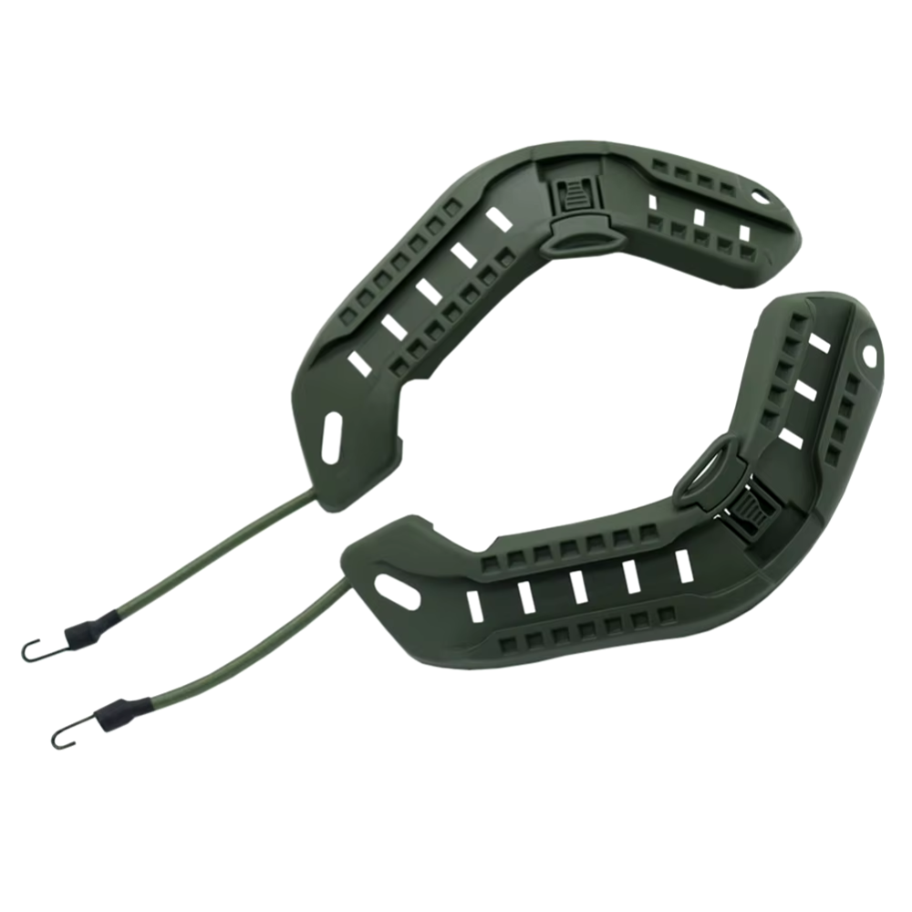 Рейкове кріплення (планка) на бронешлем Mich2000 Чорний Вінниця - фото 4