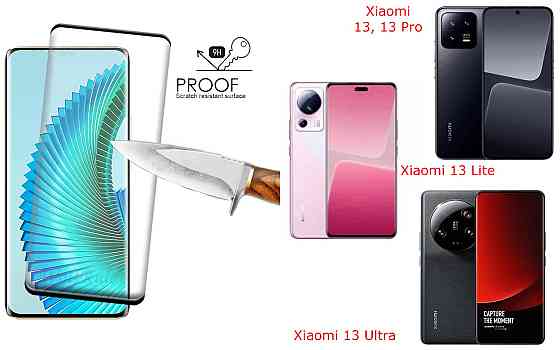Захисне скло HyperGlass Pro для Xiaomi 13, 13 Lite, 13 Pro, 13 Ultra – максимальна чутливість та захист Київ