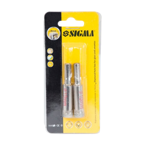 Коронка алмазна по керамиці та склу d10мм SIGMA Житомир - изображение 2