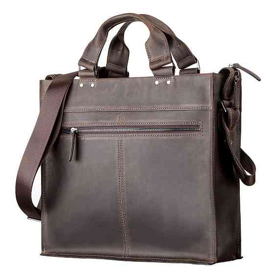 Сумка для ноутбука SHVIGEL 11109 кожаная Коричневая Киев