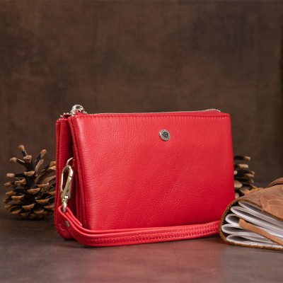 Кошелек ST Leather Красный (19251) Винница - изображение 2