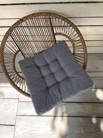 Подушка для стульев (50x50х8 см) Decorator Соро цвет серый 84-052 Киев