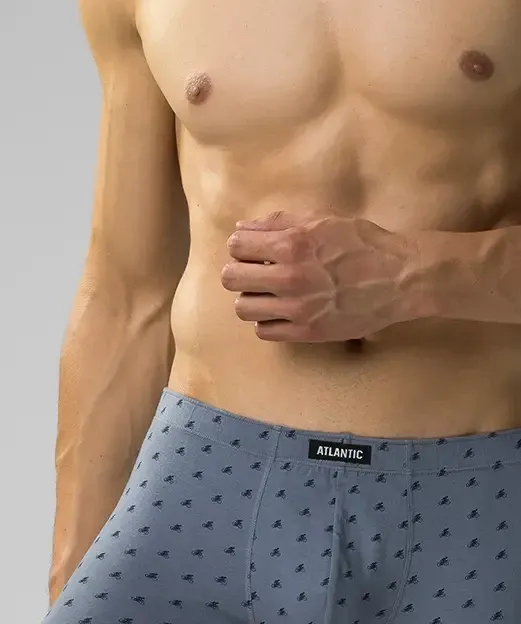 Мужские трусы Atlantic хлопок. Набор 3 шт. 3MH-198 XXL Киев - изображение 5