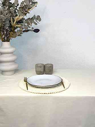 Ecotton Скатертина Ecotton DUCK 170х150 см водовідштовхувальна молочна Milk 02 Киев