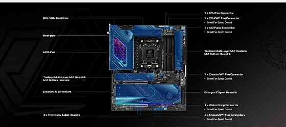 Материнська плата ASRock X870E Taichi 1 шт. NEW! Харків