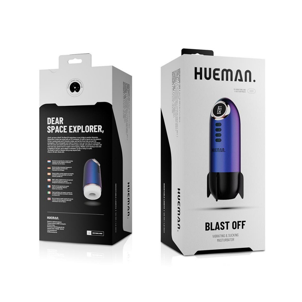 Мастурбатор Hueman - Blast Off Rocket Masturbator Sex Aura Киев - изображение 5