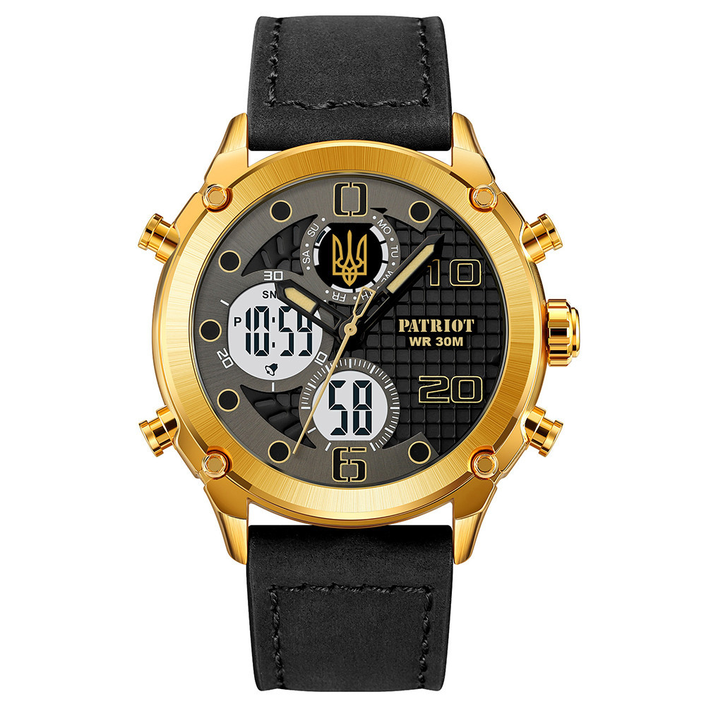 Patriot 017GDBK Тризуб золото Gold-Black. SBR Киев - изображение 6