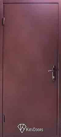 Двери Техничка Однолистовая, РАЛ 8017 снаружи лист металла 1,2 мм, коробка профиль 60*40 мм 850 Киев