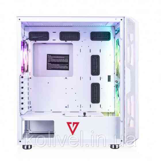 Корпус Modecom AMIRANI ARGB WHITE fans 2x200mm+1x120mm без БЖ ATX (AT-AMIRANI-PG-20-000000-0) Киев