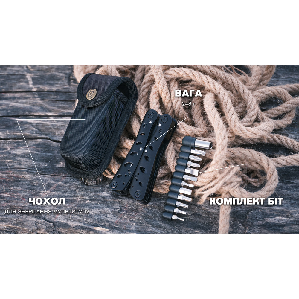 Мультитул Ganzo G205-B Київ - фото 13