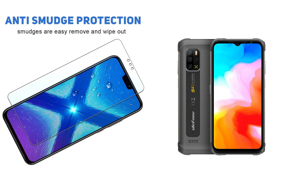 Защитное стекло NeoGlass для Ulefone Armor 12 5G, Armor 12S – ультрапрозрачное и устойчивое Киев - изображение 3