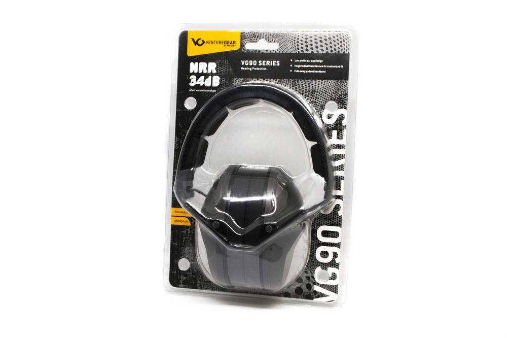 Навушники захисні Venture Gear VGPM9022C (захист NRR 24 dB), оливкові + беруші в комплекті Запоріжжя - фото 4