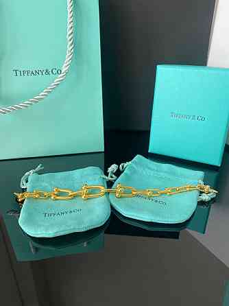 Тиффани браслет HARDWEAR / золотая цепь / упакован в мешочек Tiffany Одесса