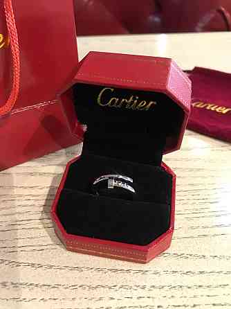 Cartier кільце гвоздик посрібнення / Картьє кільце цвях Одеса