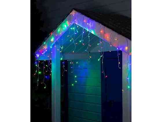 Гирлянда Бахрома 80LED 2м*0.5м мульти 1502-01 ТМ КИТАЙ Киев