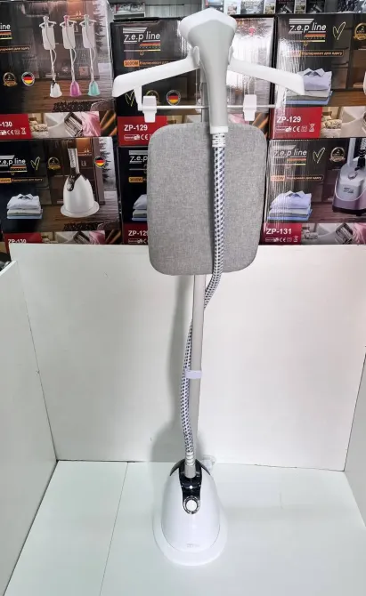 Kemei Белый Отпариватель вертикальный для одежды со стойкой Zepline ZP-130 3000W Коломия - фото 5