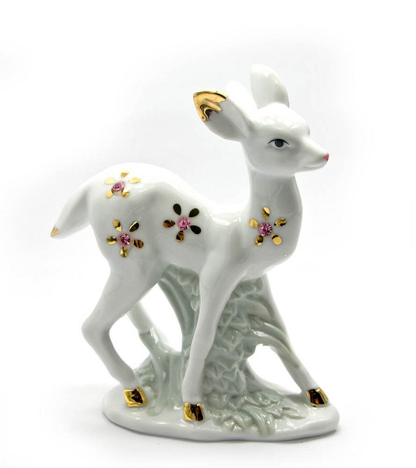 Фигукра Олененок фарфор Киев - изображение 1