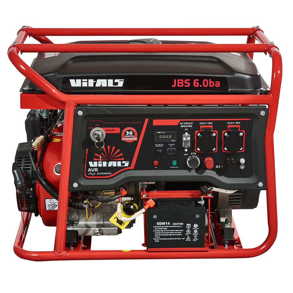 Генератор бензиновий Vitals JBS 6.0ba Харків - фото 1
