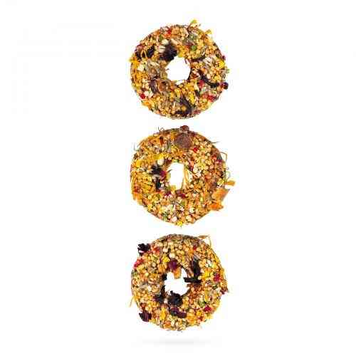 Лакомство Special One Пончики для декоративных птиц смородина эхинацея виноград 60 г Киев