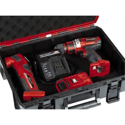 Ящик для инструментов Einhell E-Case S-F (поролон), до 25к, вкладыш из поролона Grid Foam Set (4540019) Винница - изображение 4