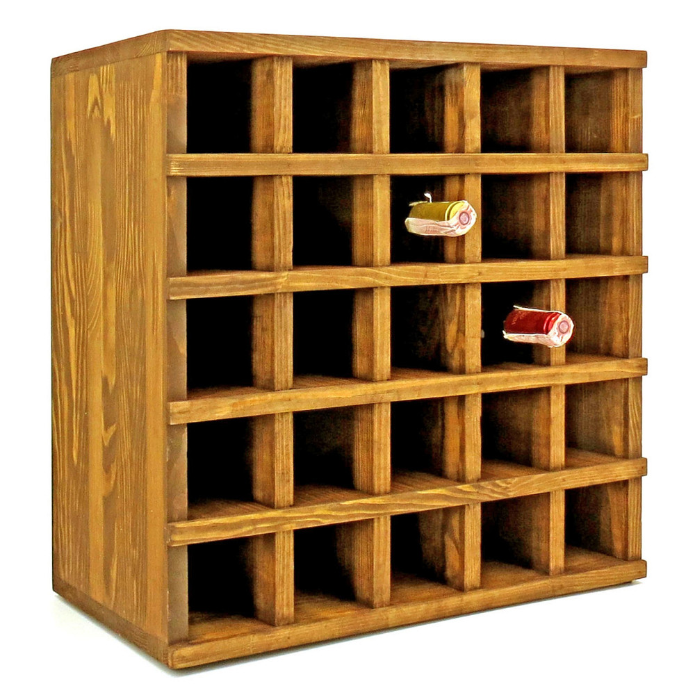 Настільна винна полиця "Сенділей" охра Миколаїв - фото 1