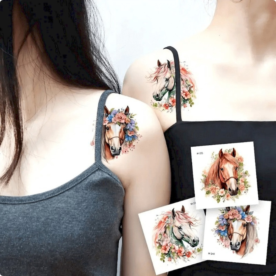 Набор временных татуировок 