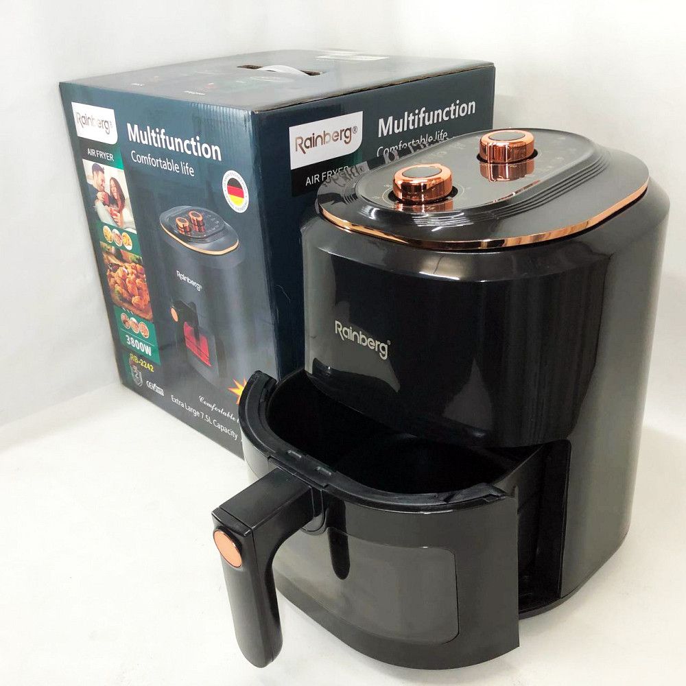 Електроплити без духовки, Фритюрниця гаряче повітря, Фритюрниця для приготування фрі-картоплі без олії JI-68 Львів - фото 17