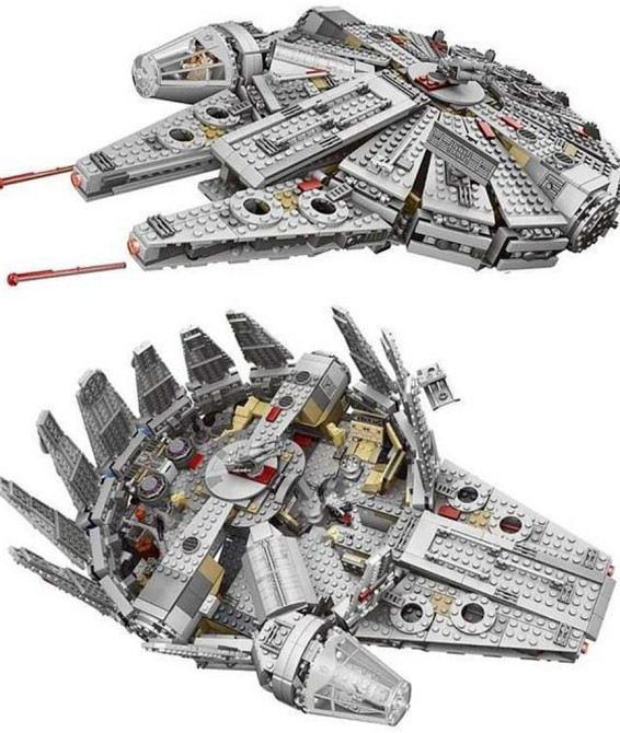 В КОРОБЦІ‼️Конструктор LEGO StarWars Millennium Falcon 75105 Київ - фото 2