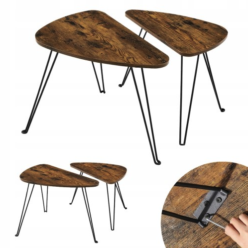 Комплект журнальних столиків Leobert Oskar в стилі Loft Киев - изображение 4