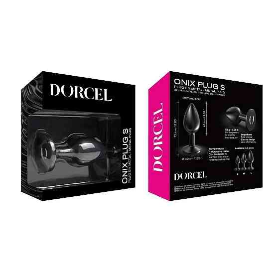 Анальна пробка Dorcel ONIX PLUG S Sex Aura Київ