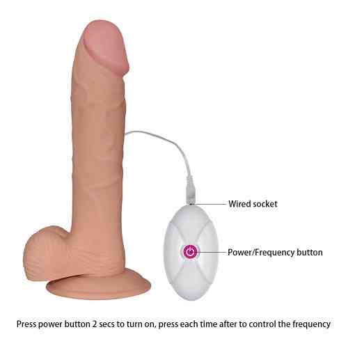 Реалистичный вибратор - The Ultra Soft Dude Vibrating 9